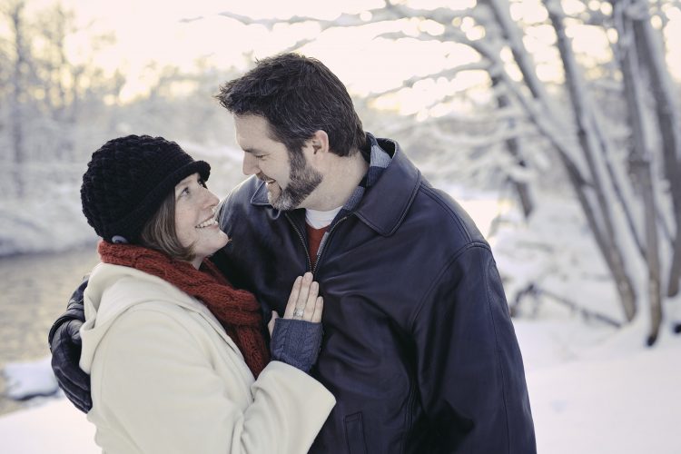 winter portrait McAllisters